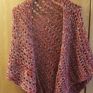 Handmade Crocheted Shawl